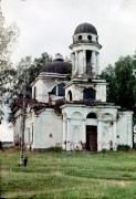 Церковь Казанской иконы Божией Матери, Фотография выполнена на обращаемую пленку ORWOCHROM<br>, Борисовское, Лесной район, Тверская область