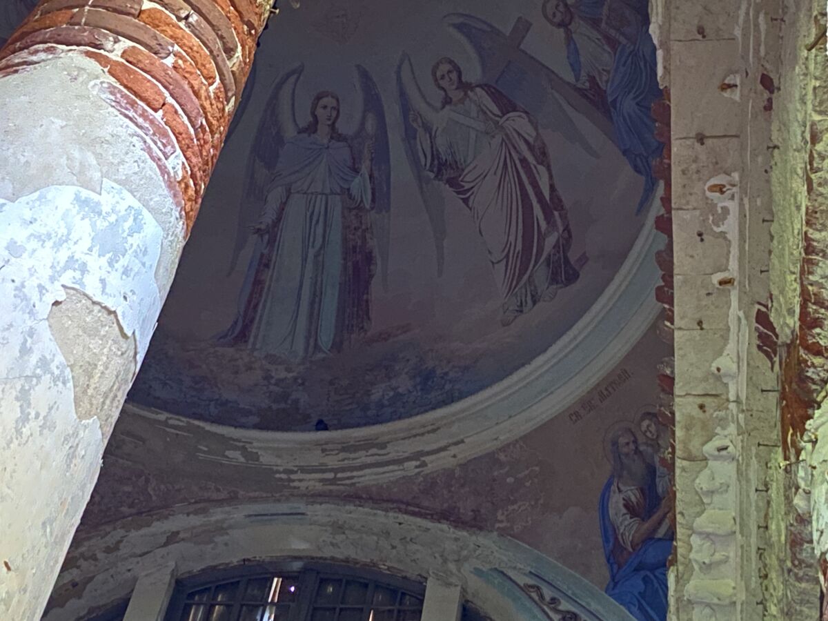 Церковь Казанской иконы Божией Матери, Борисовское (Лесной район, Тверская область). интерьер и убранство
