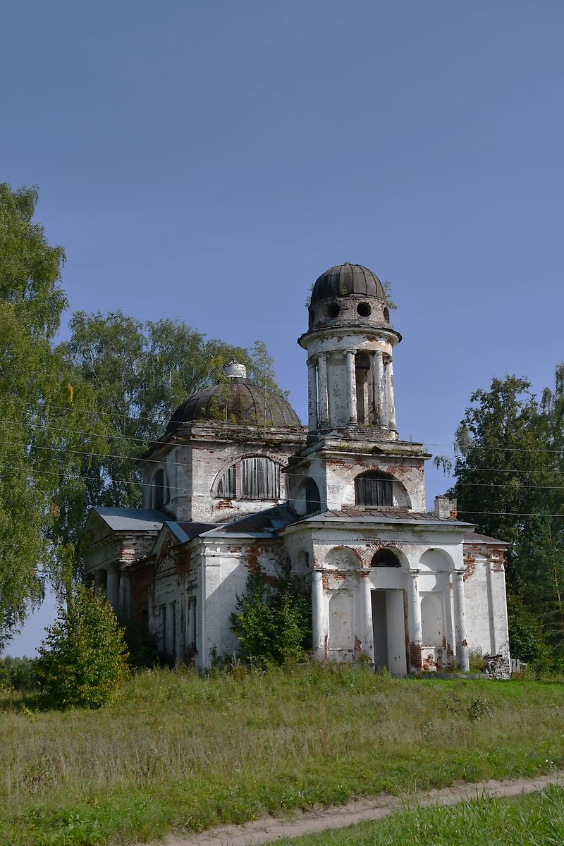 фасады. Церковь Казанской иконы Божией Матери, Борисовское (Лесной район, Тверская область)