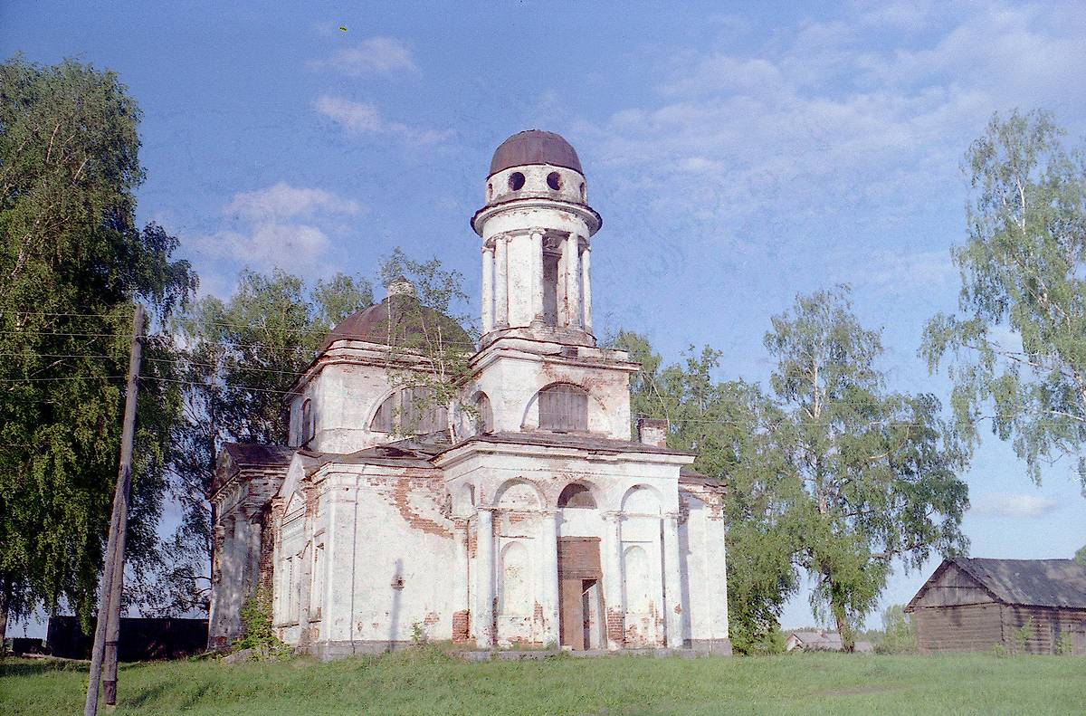 фасады. Церковь Казанской иконы Божией Матери, Борисовское (Лесной район, Тверская область)