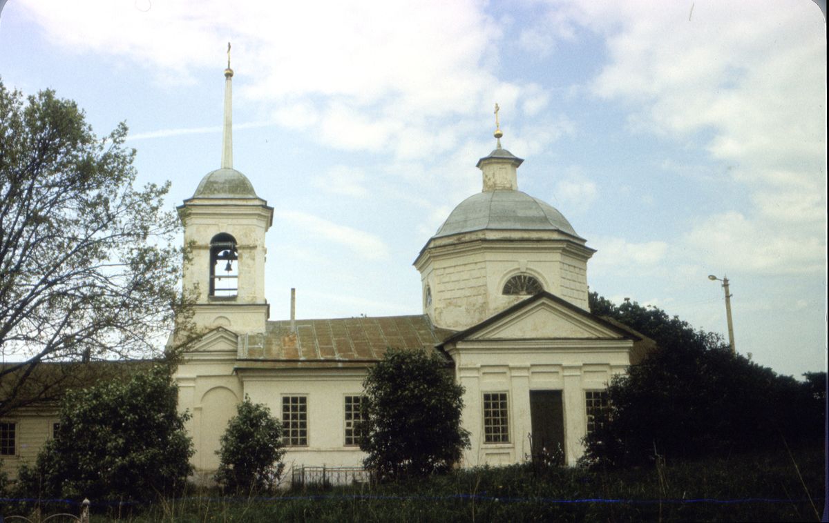 фасады. Церковь Николая Чудотворца, Дворцы (Бежаницкий район, Псковская область)