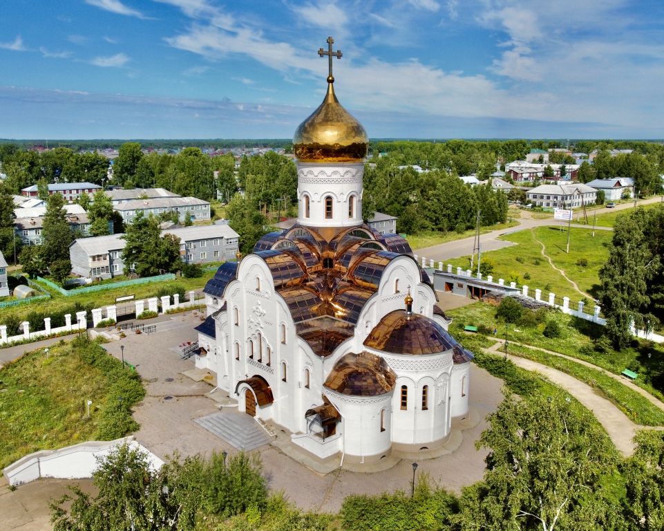 Церковь Андрея Первозванного, Лесосибирск (Лесосибирск, город, Красноярский край). фасады, Вид с ЮВ
