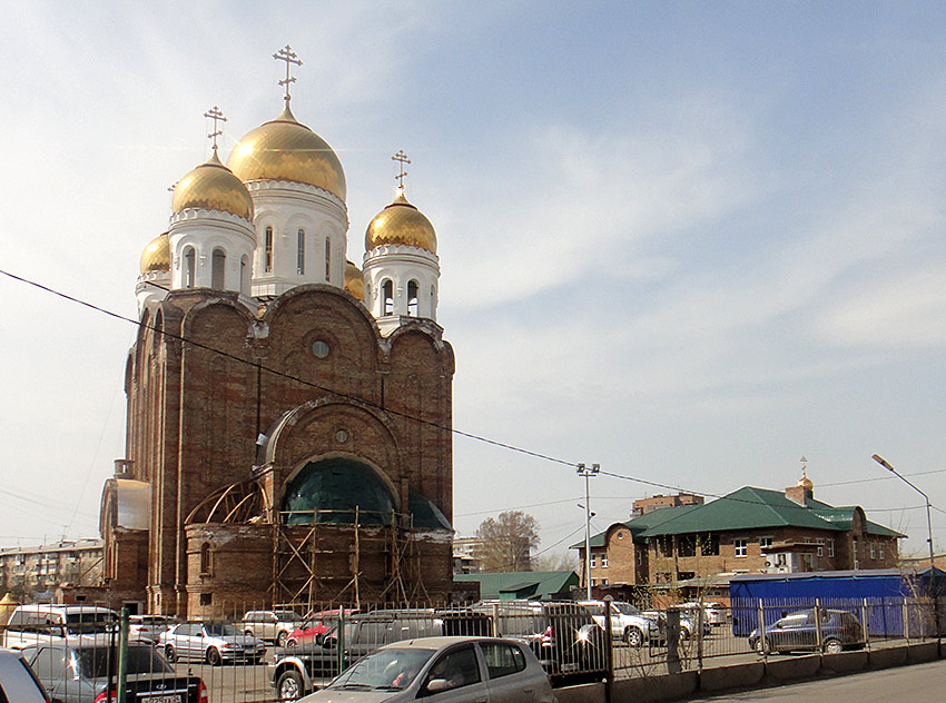 Красноярск. Церковь Рождества Христова. фасады