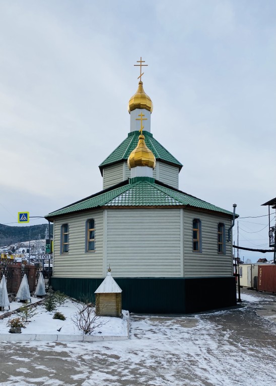 Церковь Трех Святителей в Базаихе (новая), Красноярск (Красноярск, город, Красноярский край). фасады, Вид с востока