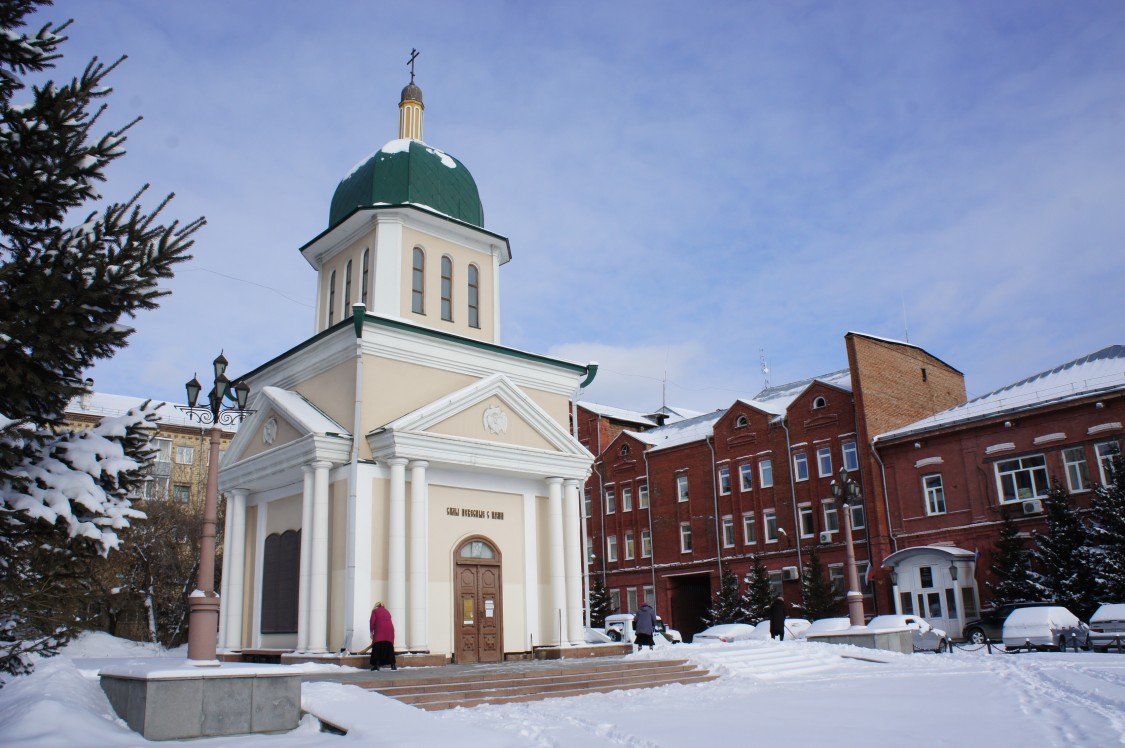 Храм Дмитрия Солунского рисунок