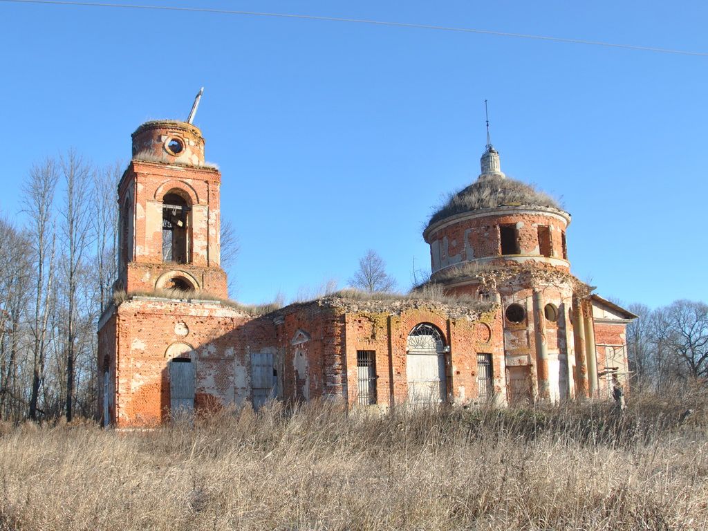 Болотское. Церковь Покрова Пресвятой Богородицы. фасады