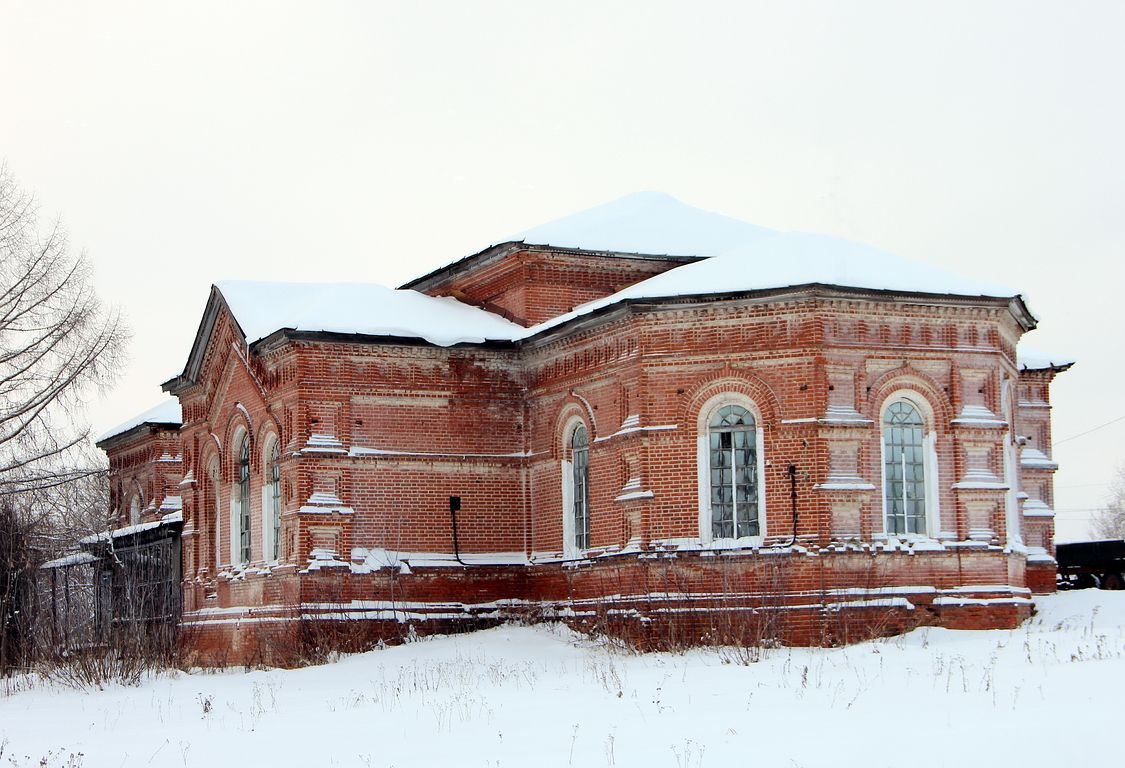 Курья. Церковь Николая Чудотворца. фасады