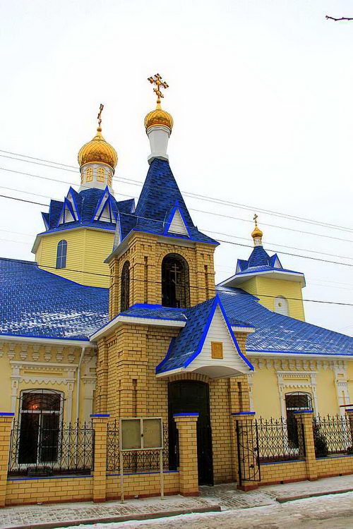 Церковь Николая Чудотворца, Заплавное (Ленинский район, Волгоградская область). архитектурные детали, Вид с юго-запада