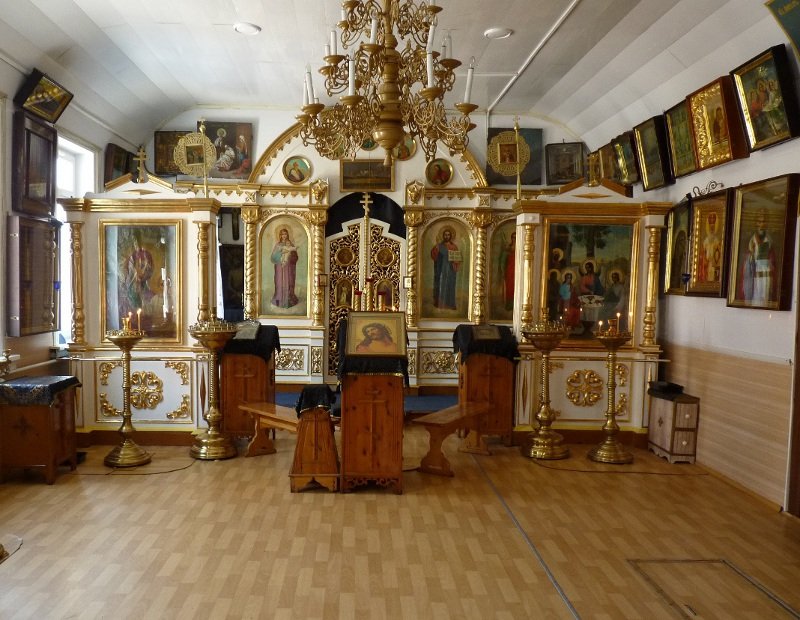 Церковь Николая Чудотворца на Николаевском кладбище, Красноярск (Красноярск, город, Красноярский край). интерьер и убранство