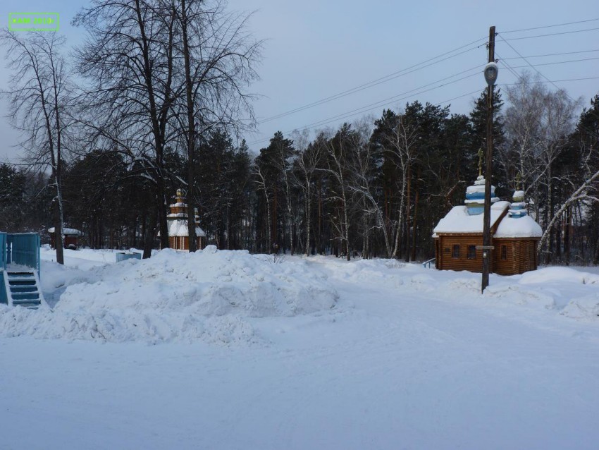 Успенский мужской монастырь, Красноярск (Красноярск, город, Красноярский край). общий вид в ландшафте