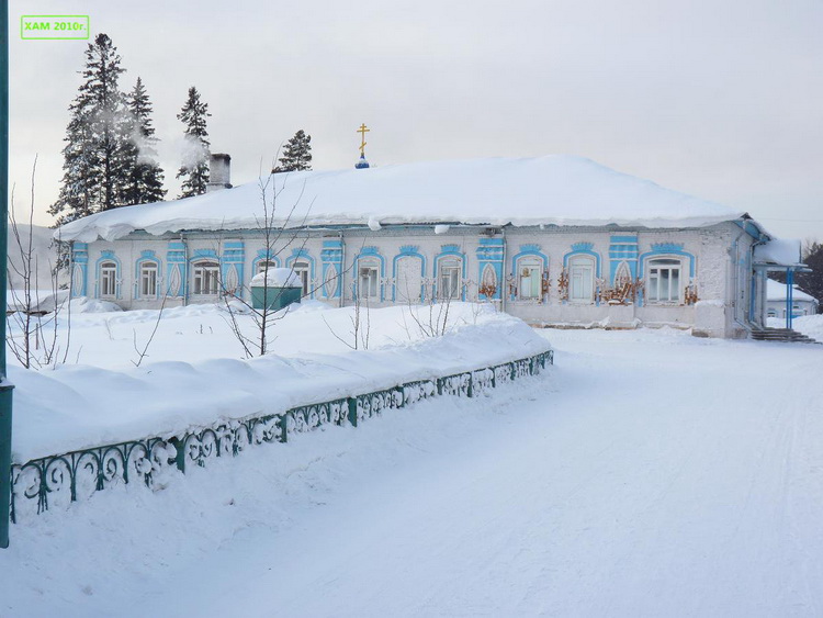Успенский мужской монастырь, Красноярск (Красноярск, город, Красноярский край). общий вид в ландшафте