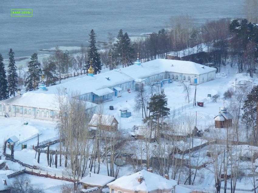 Успенский мужской монастырь, Красноярск (Красноярск, город, Красноярский край). общий вид в ландшафте