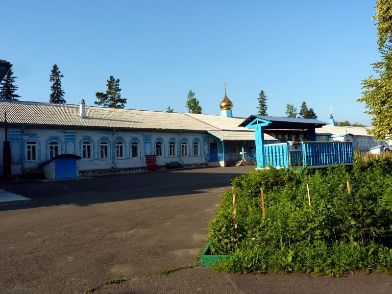 Успенский мужской монастырь, Красноярск (Красноярск, город, Красноярский край). общий вид в ландшафте