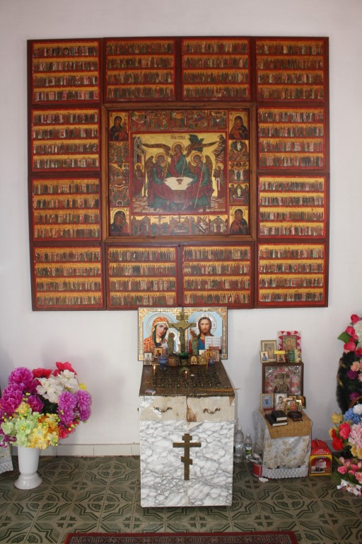 Часовня Всех Святых, Аксиньино (Одинцовский городской округ и ЗАТО Власиха, Краснознаменск, Московская область). интерьер и убранство