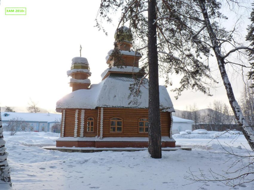 Красноярск. Успенский мужской монастырь. Церковь Олега Брянского. фасады