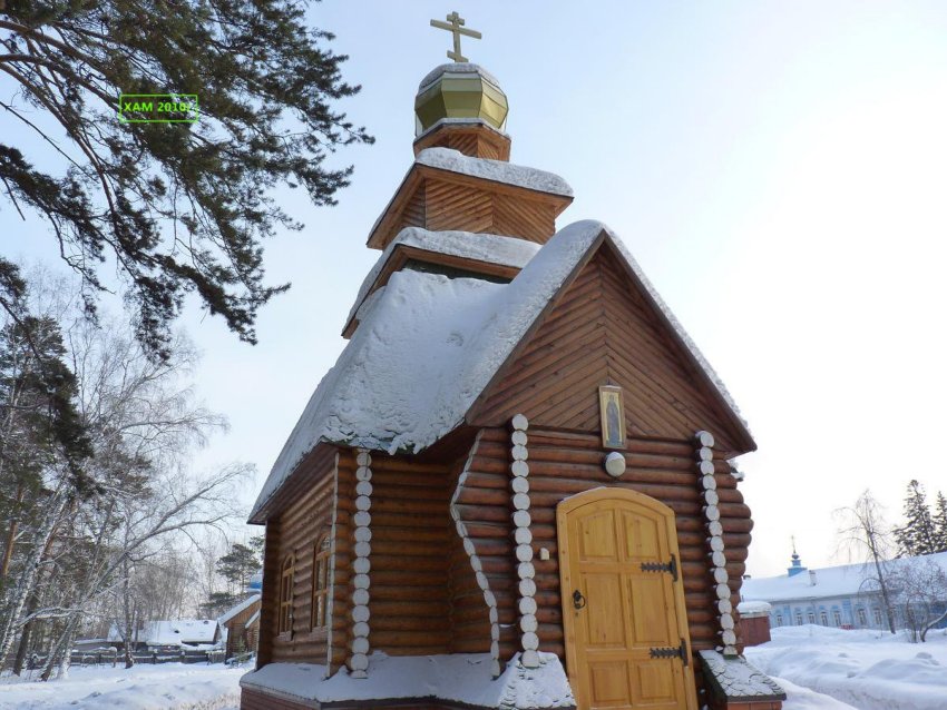 Красноярск. Успенский мужской монастырь. Церковь Олега Брянского. фасады