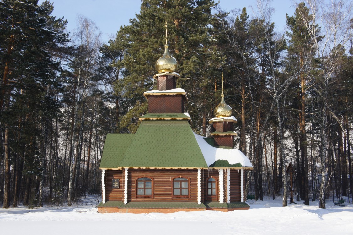 Успенский мужской монастырь. Церковь Олега Брянского, Красноярск (Красноярск, город, Красноярский край). фасады