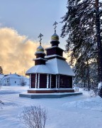 Успенский мужской монастырь. Церковь Олега Брянского, Вид с СВ<br>, Красноярск, Красноярск, город, Красноярский край