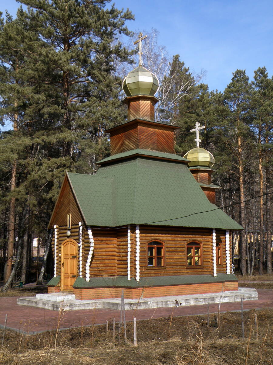 Успенский мужской монастырь. Церковь Олега Брянского, Красноярск (Красноярск, город, Красноярский край). фасады