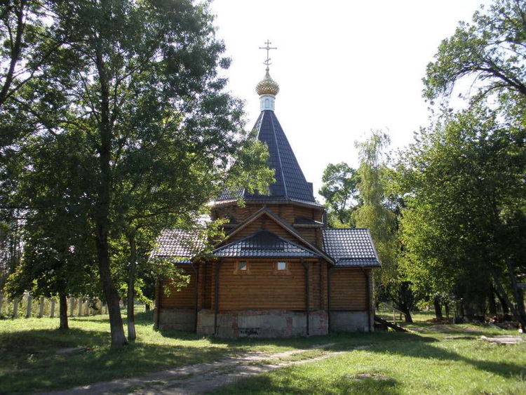 Церковь Пантелеимона Целителя, Тимирязева (Майкопский район, Республика Адыгея). общий вид в ландшафте, Вид  с  востока