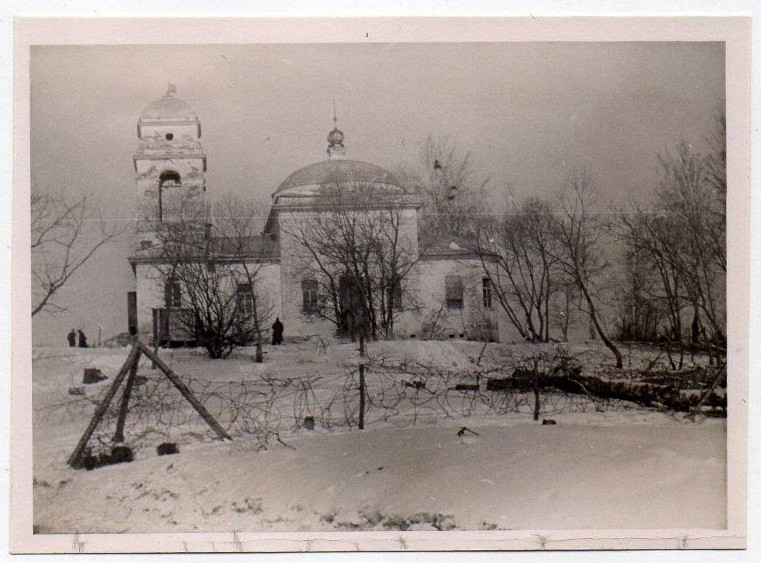 Колокольня. Церковь Введения во храм Пресвятой Богородицы. архивная фотография, Фото 1941 г. с аукциона e-bay.de