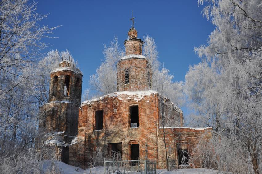 Церковь Николая Чудотворца, Потапово (Гагаринский район, Смоленская область). фасады, 		      