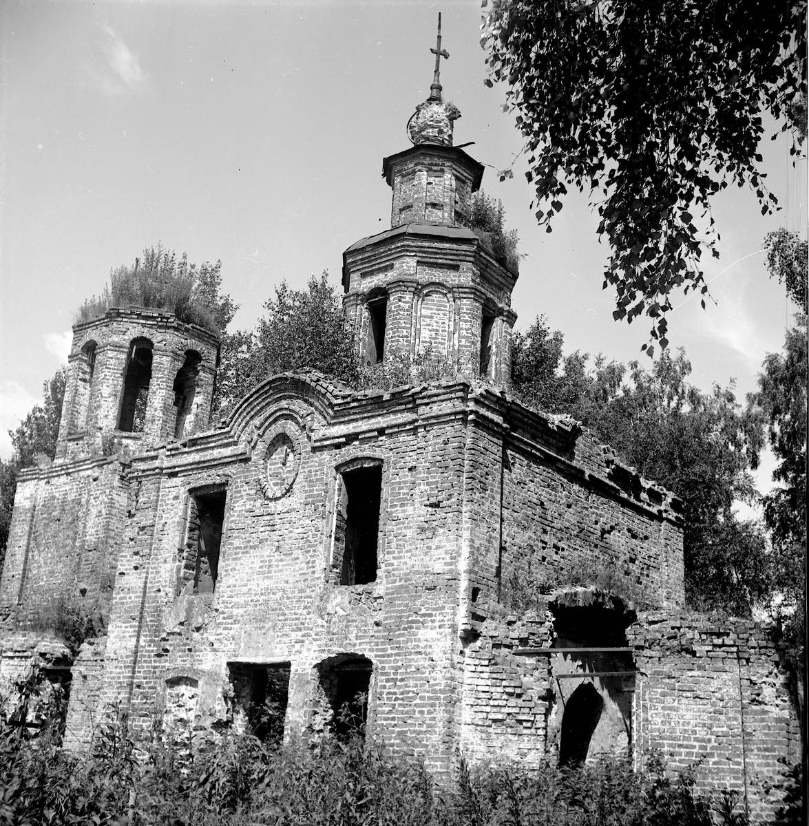 фасады. Церковь Николая Чудотворца, Потапово (Гагаринский район, Смоленская область)