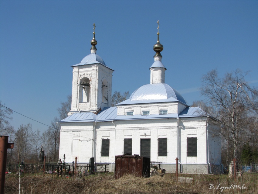 Петровское. Церковь Николая Чудотворца. фасады