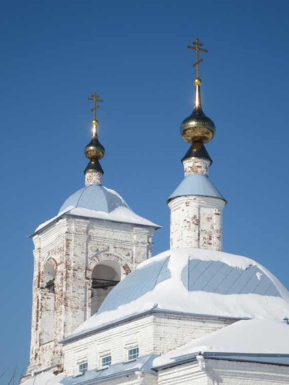 Петровское. Церковь Николая Чудотворца. фасады