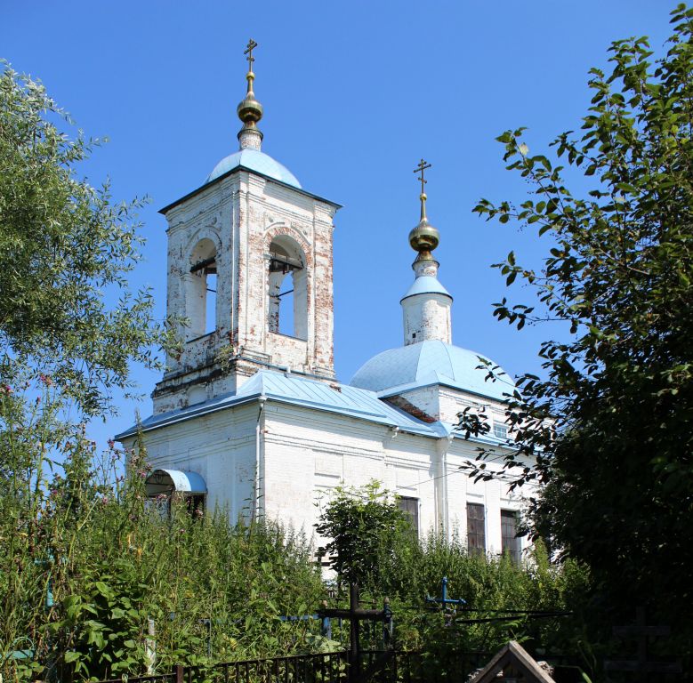 Церковь Николая Чудотворца, Петровское (Раменский район и гг. Бронницы, Жуковский, Московская область). фасады