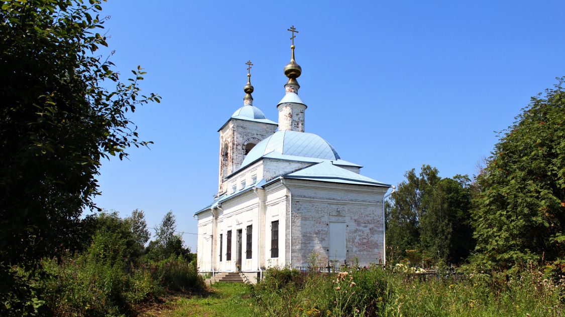 Церковь Николая Чудотворца, Петровское (Раменский район и гг. Бронницы, Жуковский, Московская область). фасады
