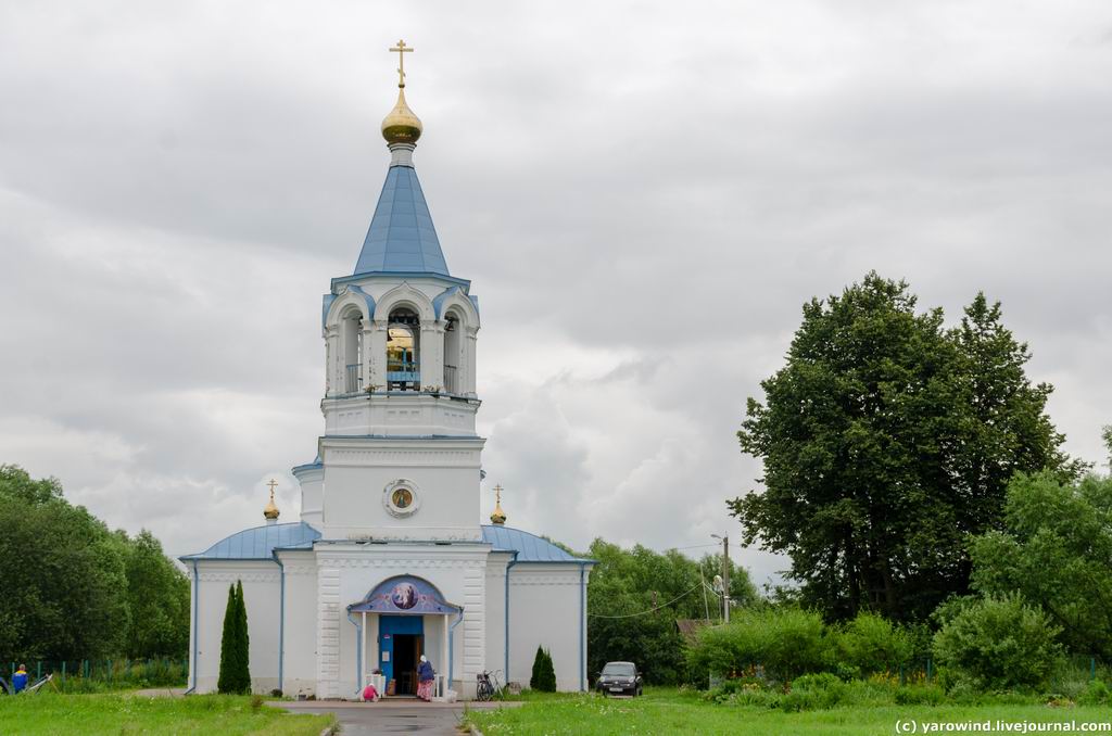 Семёновское. Церковь Богоявления Господня. фасады