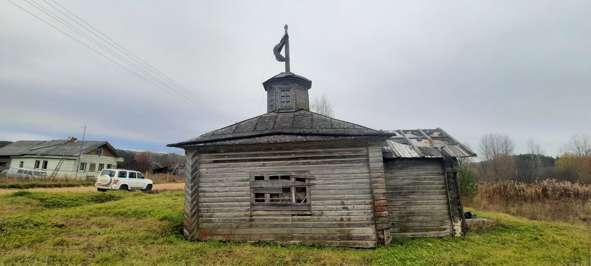 Часовня Николая Чудотворца, Костюнинская (Верховажский район, Вологодская область). фасады