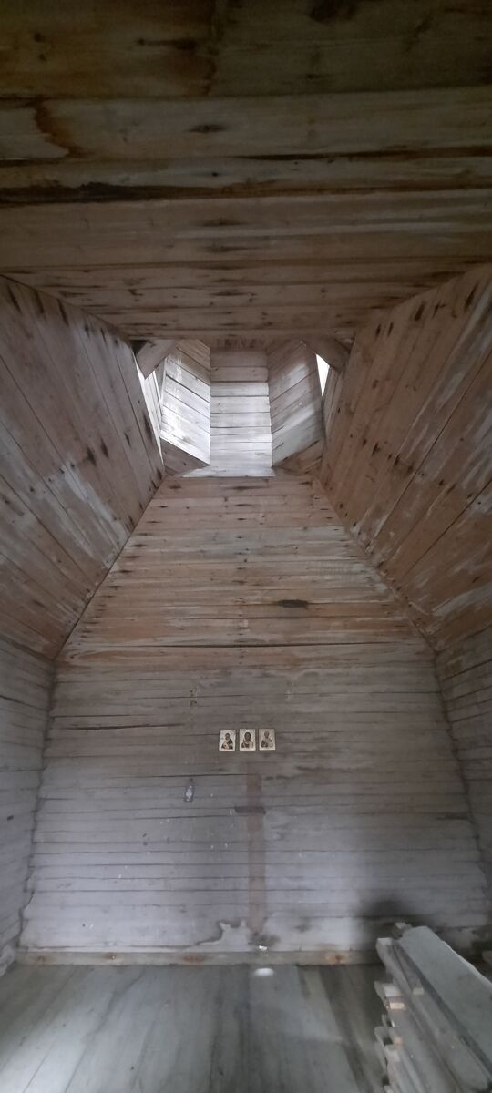 Часовня Николая Чудотворца, Костюнинская (Верховажский район, Вологодская область). интерьер и убранство