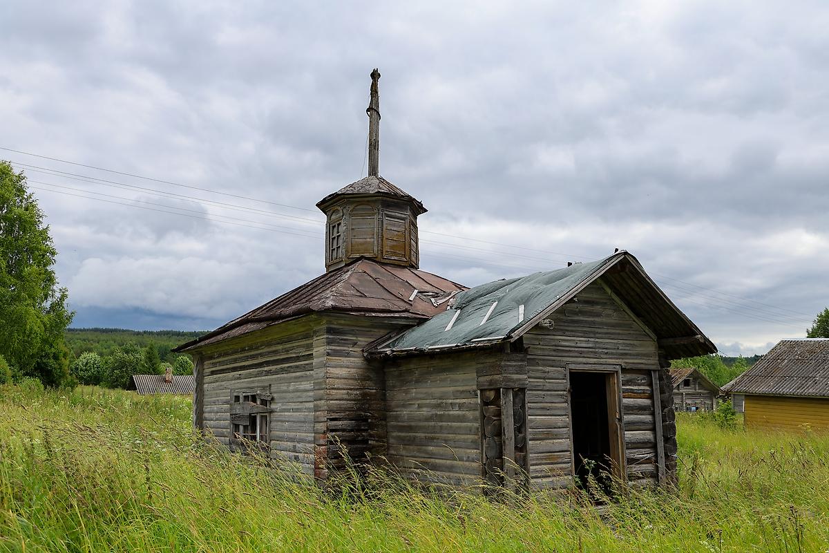 фасады. Часовня Николая Чудотворца, Костюнинская (Верховажский район, Вологодская область)