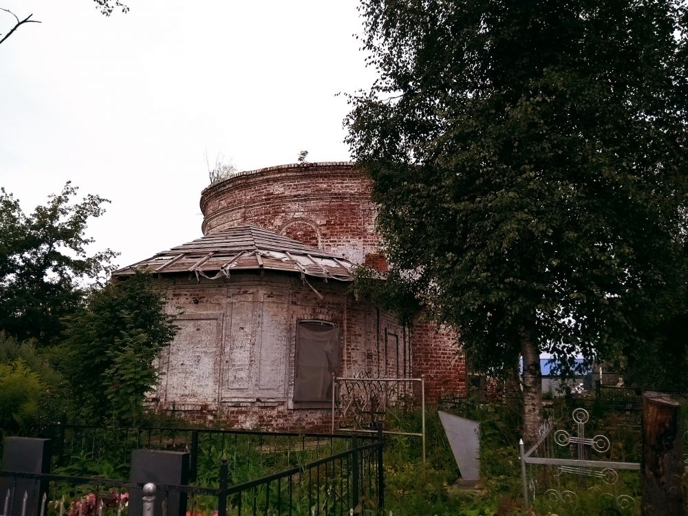 Вологда. Церковь Покрова Пресвятой Богородицы в Ямской Слободе. фасады