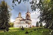 Боровина. Спаса Всемилостивого на Боровине, церковь