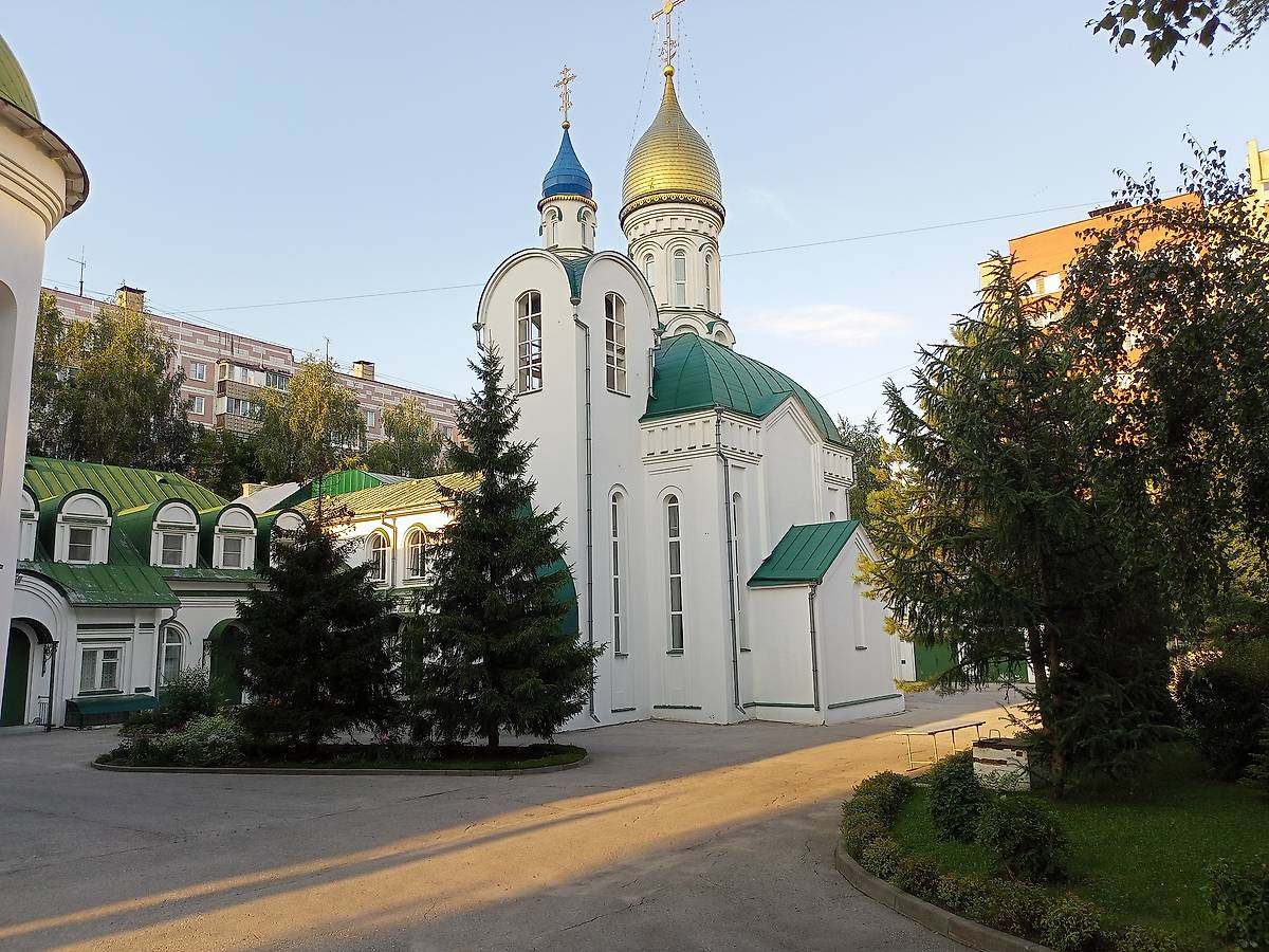 фасады. Крестильный храм Всех Святых в Дашково-Песочне, Рязань (Рязань, город, Рязанская область)