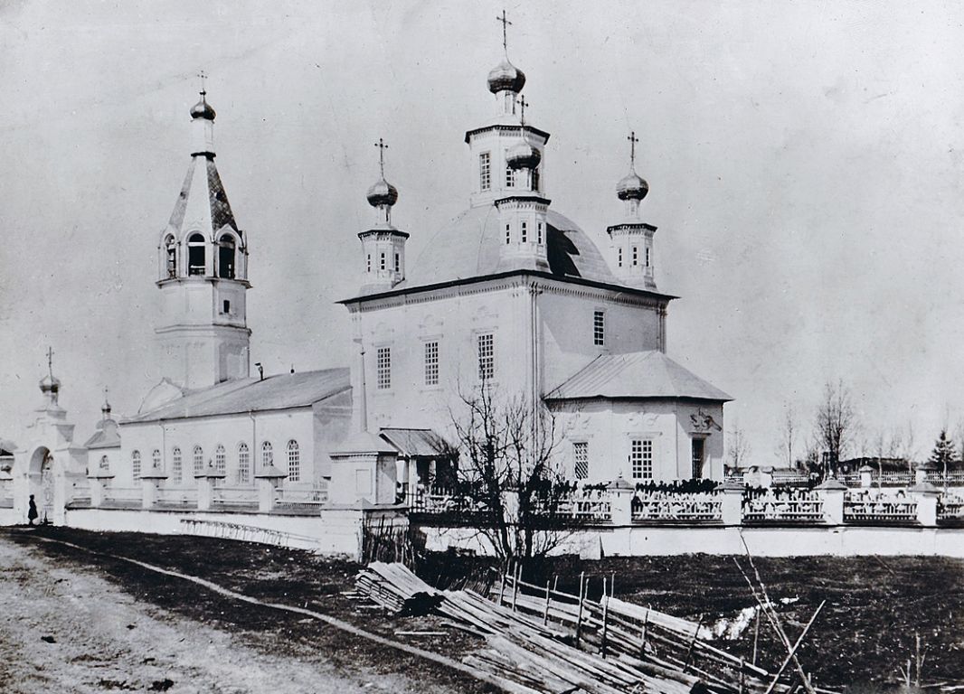 Церковь Покрова Пресвятой Богородицы, Чушевицы (Верховажский район, Вологодская область). архивная фотография, Фотоснимок с сайта: Pastvu.com/117098