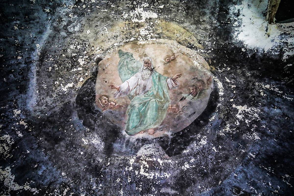 интерьер и убранство. Церковь Воскресения Христова, Сметанино (Верховажский район, Вологодская область)