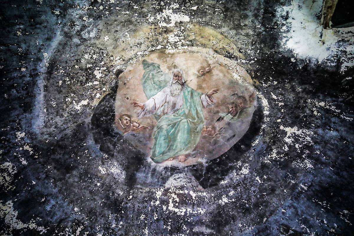 интерьер и убранство. Церковь Воскресения Христова, Сметанино (Верховажский район, Вологодская область)