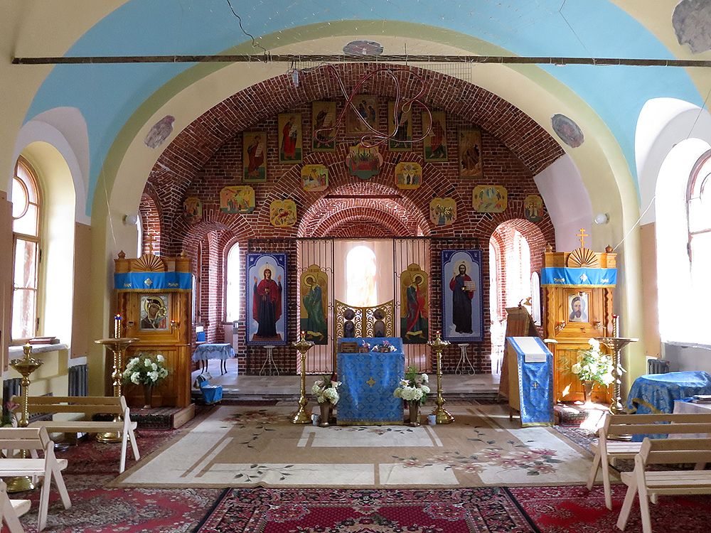 Церковь Казанской иконы Божией Матери, Зарайск (Зарайский городской округ, Московская область). интерьер и убранство