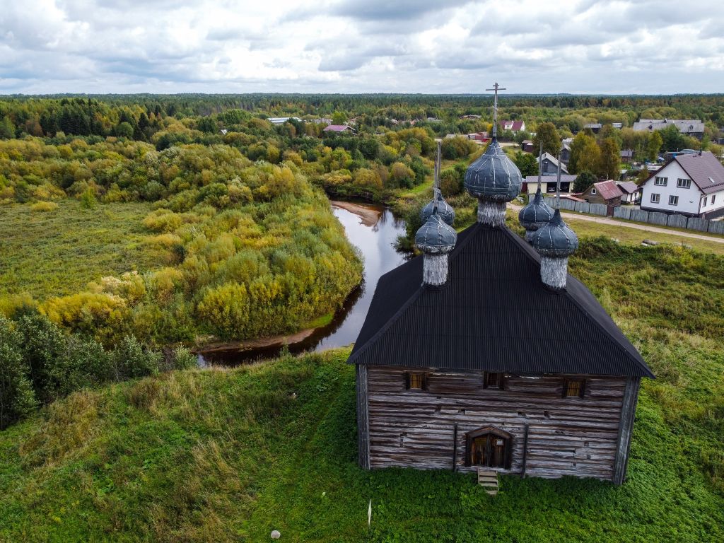 Церковь Преображения Господня, Ижма (Приморский район, Архангельская область). фасады
