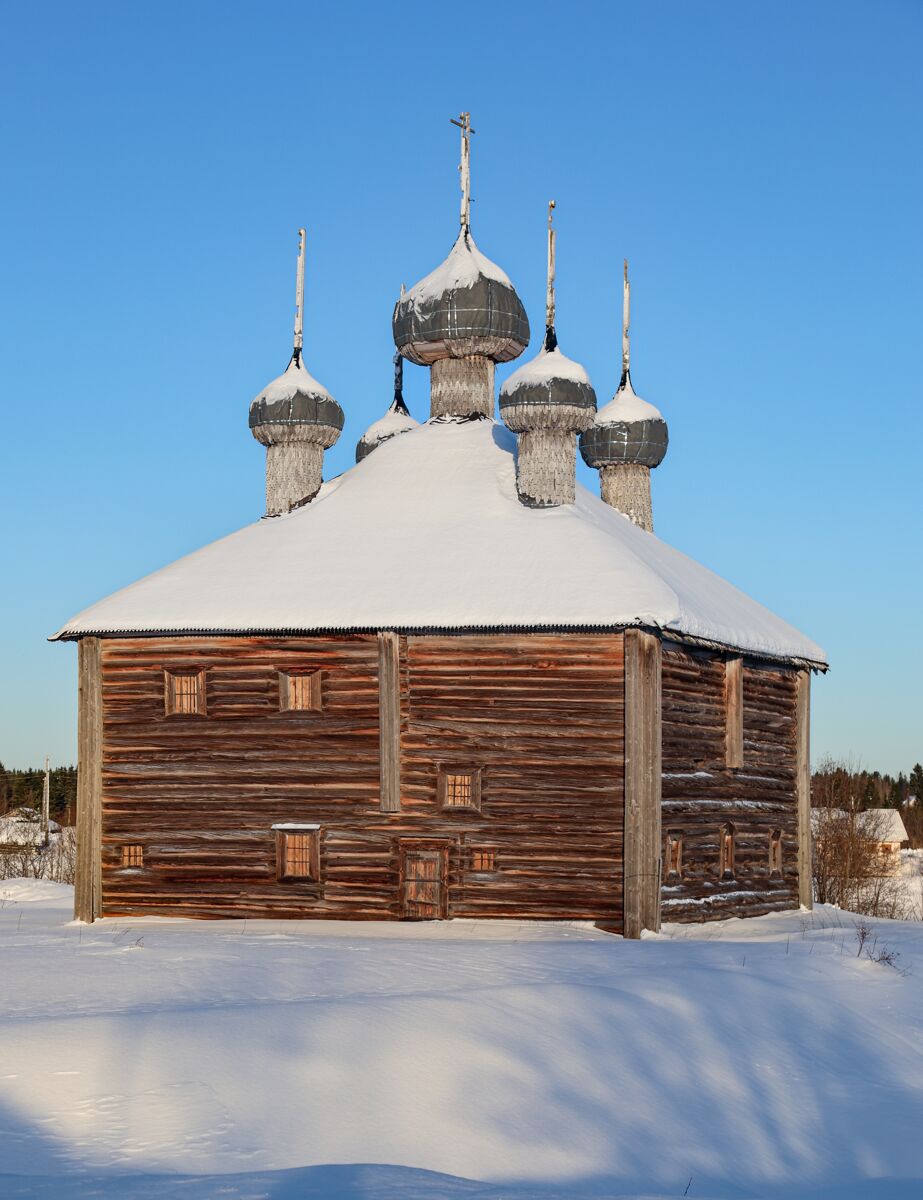 Церковь Преображения Господня, Ижма (Приморский район, Архангельская область). фасады