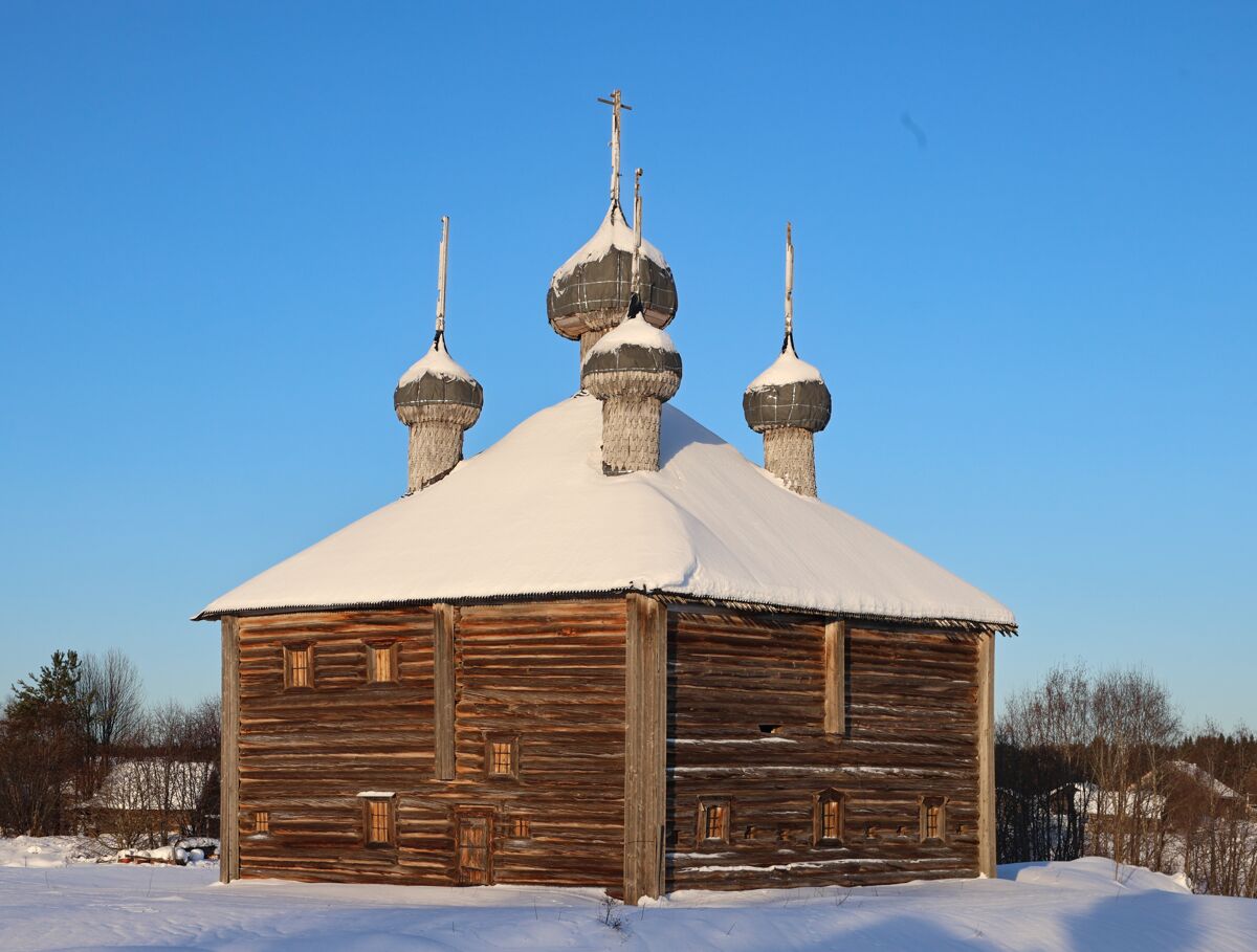 Церковь Преображения Господня, Ижма (Приморский район, Архангельская область). фасады