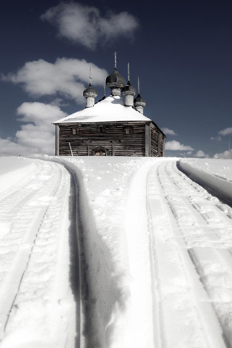 художественные фотографии. Церковь Преображения Господня, Ижма (Приморский район, Архангельская область)