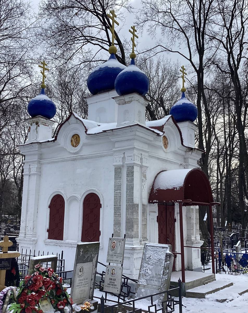 Вид с северо-запада, фасады. Часовня Николая Чудотворца(?), Рязань (Рязань, город, Рязанская область)