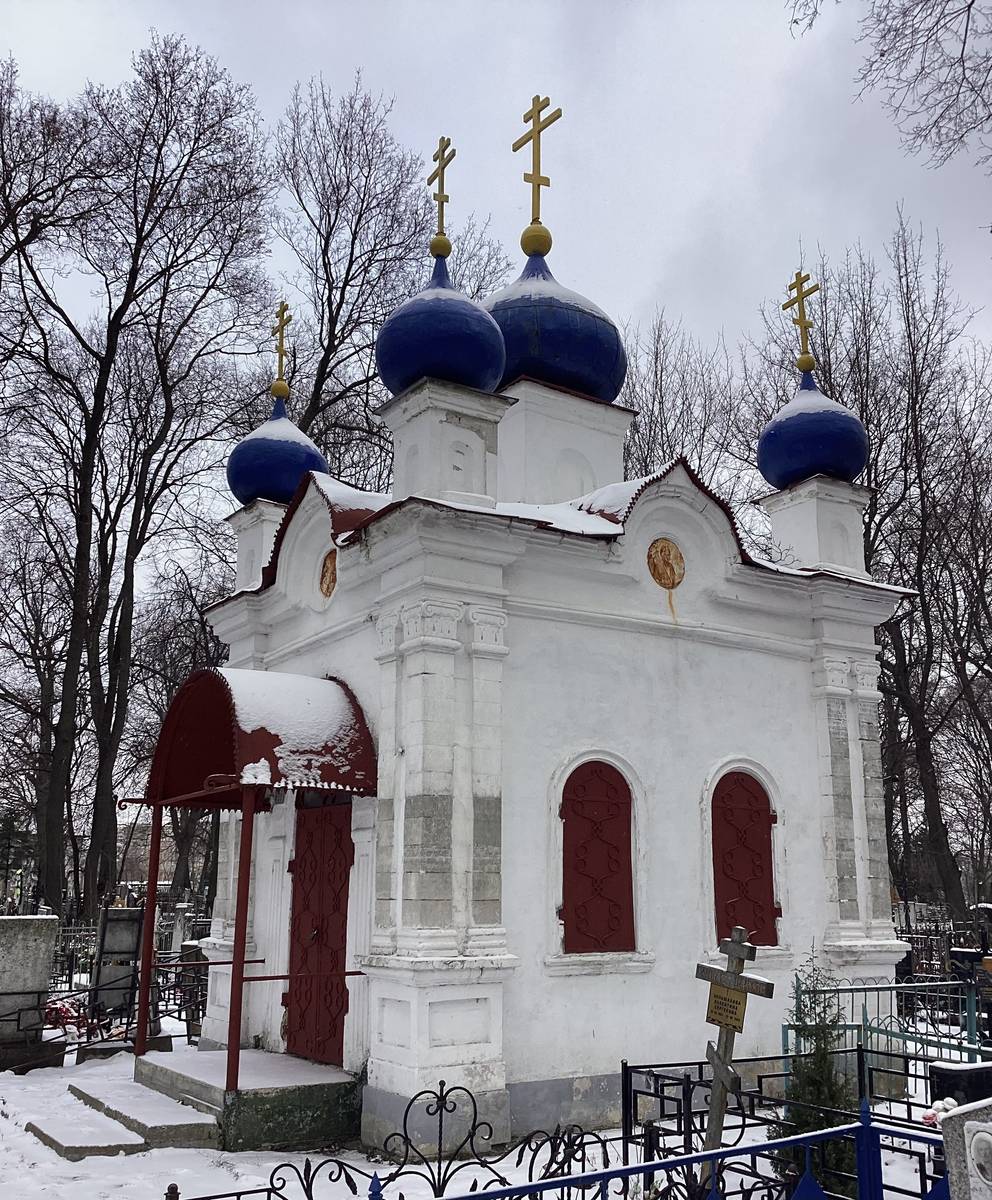 Вид с юго-запада, фасады. Часовня Николая Чудотворца(?), Рязань (Рязань, город, Рязанская область)