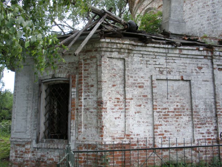 Вологда. Церковь Покрова Пресвятой Богородицы в Ямской Слободе. архитектурные детали, Апсида