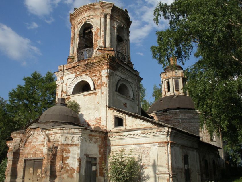 Церковь Покрова Пресвятой Богородицы в Ямской Слободе, Вологда (Вологда, город, Вологодская область). фасады, Вид с юго-запада